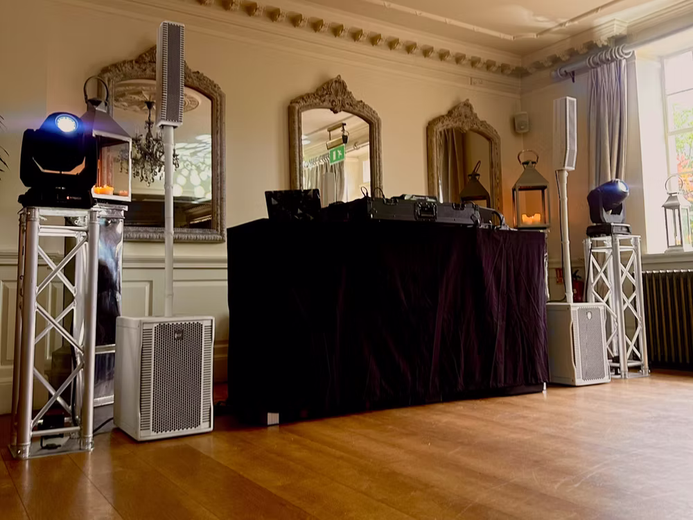 Wedding reception